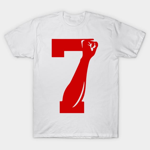 Number 7 Limitied Edition T-Shirt by kiratata